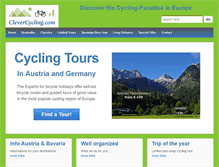 Tablet Screenshot of clevercycling.com